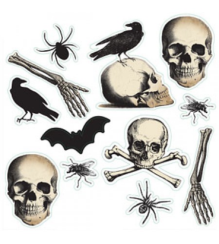 ADESIVOS EM VINIL JANELA HALLOWEEN